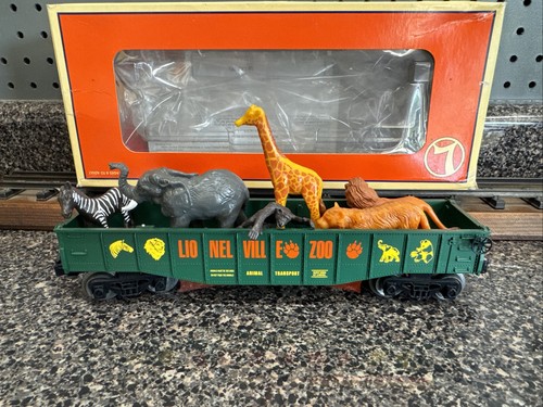 Góndola Lionelville Zoo calibre O 6-19476 C-8 LN en OB - Imagen 1 de 10