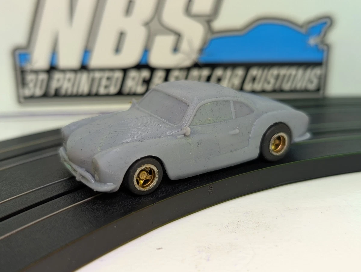 AFX Slot Car 3d Printed Body Volkswagen Karmann Ghia Suit Mega G+ 1.7