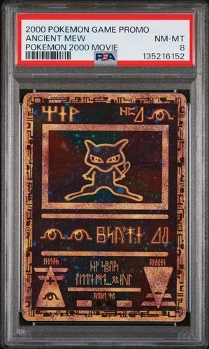 2000 POKEMON GAME MOVIE POKEMON 2000 MOVIE ANCIENT MEW PSA 8