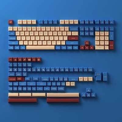 Akko Palace OSA PBT 187-Keycap Set US-ANSI Keyboard Multicolor Unused