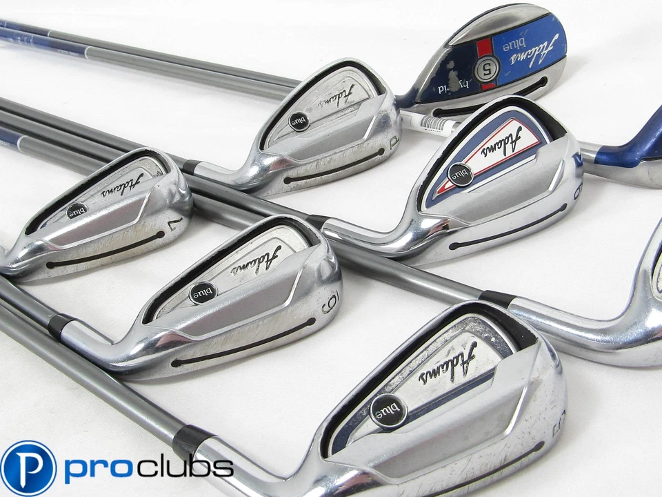ADAMS BLUE IRONS 4H, 5H, 5-PW GRAPHITE REGULAR FLEX #458427 - Image 3 of 4
