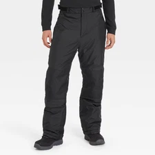 Men's Snow Pants - All In Motion Black Onyx M