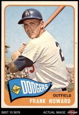 1965 Topps #40 Frank Howard Dodgers 7 - NM