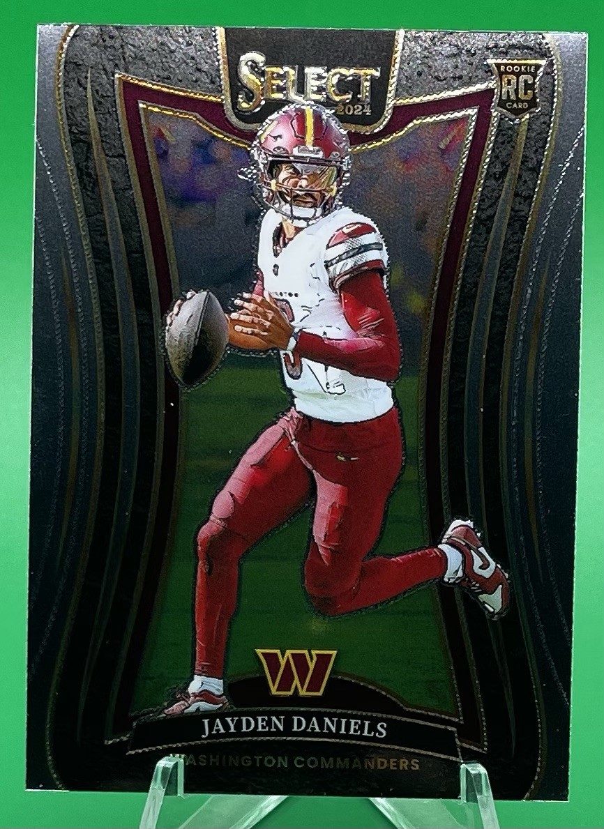 2024 Panini Select Suite Level Jayden Daniels #380 Washington Commanders