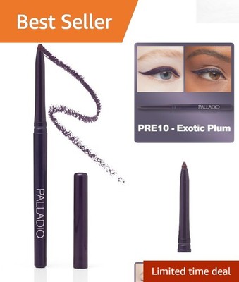 Exotic Plum Eye Liner Pencil: Mess-Free, Moisturizing & Waterproof Perfection