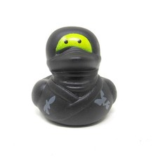 Ninja Rubber Duck Black 2 inch Duckie Collectible Jeep Gift Cruise US Seller
