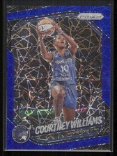 Courtney Williams 2025 Panini Prizm WNBA #69 Blue Velocity Prizms Minnesota Lynx