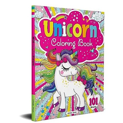 Unicorn Coloring Book - 101 Ar - VERY GOOD