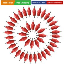 30PCS Automatic Chicken Water Nipple Drinker Feeders Poultry Hen Duck Screw S...
