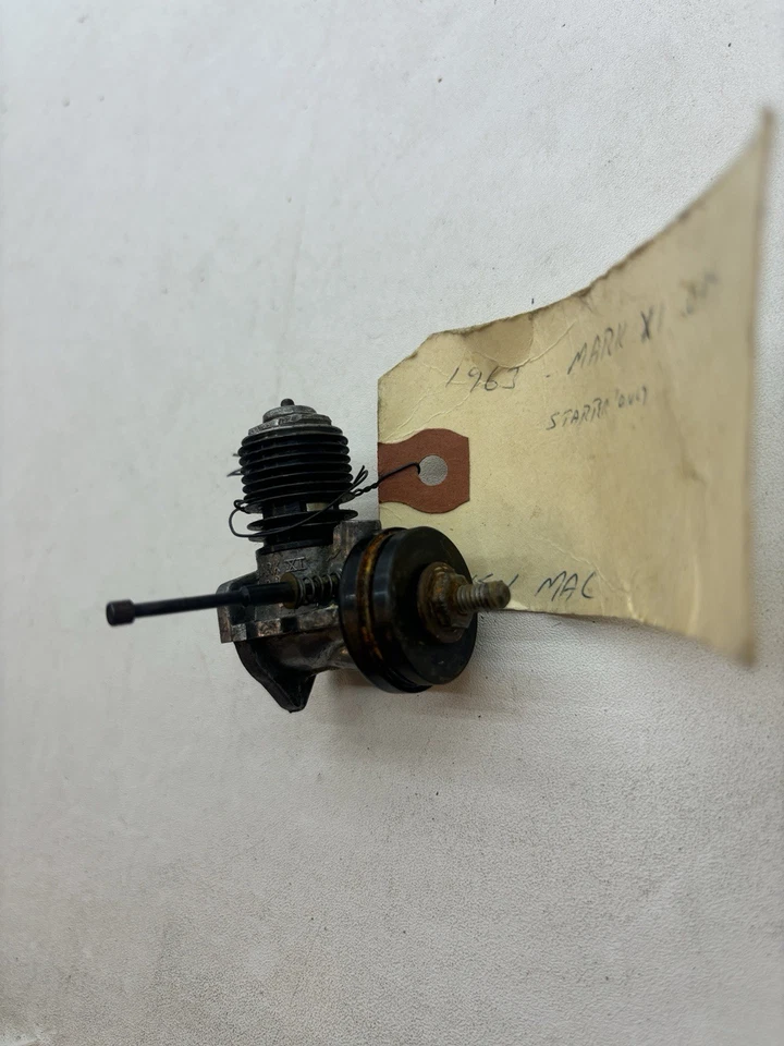 Wen-Mac Mark XI 049 Plane Engine Glow Airplane Model Motor Control Line M1 #7 - Image 2 of 4