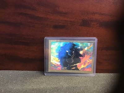1994 SkyBox The Lion King Series 2 #FB1 King Mufasa Lives Foil Border Chase Card