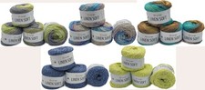 400g Strickwolle YarnArt Linen Soft, Leinen und Viskose. mehrfarbig, super soft