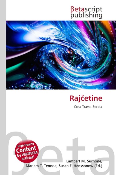 Lambert M. Surhone (U. A.) | Raj¿Etine | Taschenbuch | Englisch (2026)-image