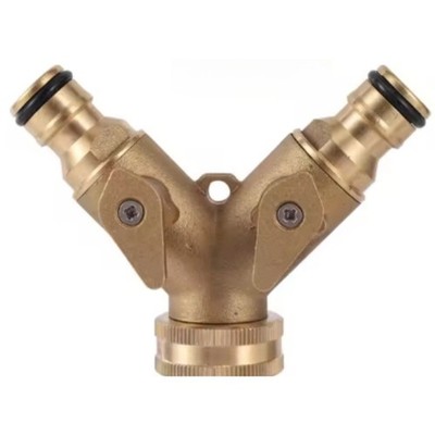 Copper Reducing Tee 6 Points to 4 Points Brass Pipe Fitting Heavy Duty Water
