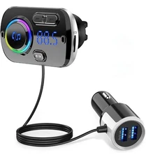 Handsfree Bluetooth FM Transmitter Wireless Radio Adapter Car Kit Mp3 Player USB