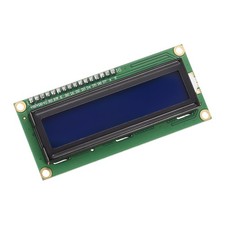 LCD 1602 Module 5V with 16 Pins, Blue Display Screen Backlight 16x2 LCD Module