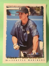 1995 Topps - Tino Martinez #377 - Seattle Mariners 