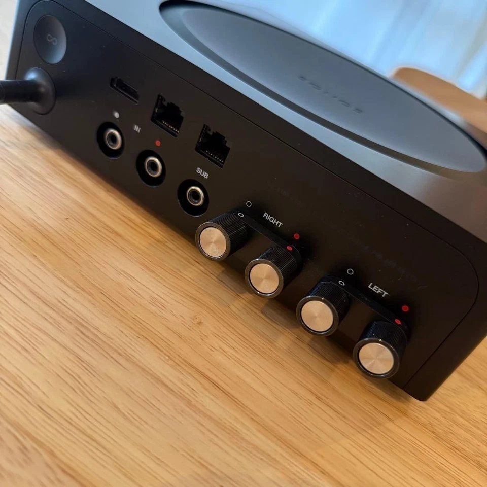 [USADO] Sonos AMP Negro AMP Red Audio Amplificador AirPlay Wi-Fi Transmisión Foto 3 de 4