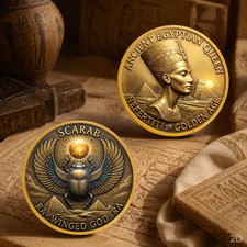 &Auml;gyptische Pharaonen-Skarab&auml;us-Memorial-Kollektion, kreative Retro-Kunst-Ornamen