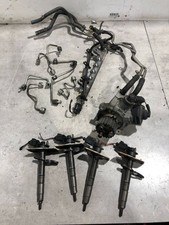 Audi A6 S6 C6 4F 2009 Diesel Fuel injection system set 03L130277 100kW GENUINE