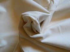 MUSLIN NATURAL 100 COTTON MEDIUM WEIGHT UNBLEACHED FABRIC 45" x 2yd or 1-3/8