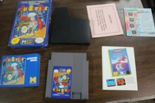 Nes Nintendo Burgertime By Data East Complete In Box CIB Burger Time Berger