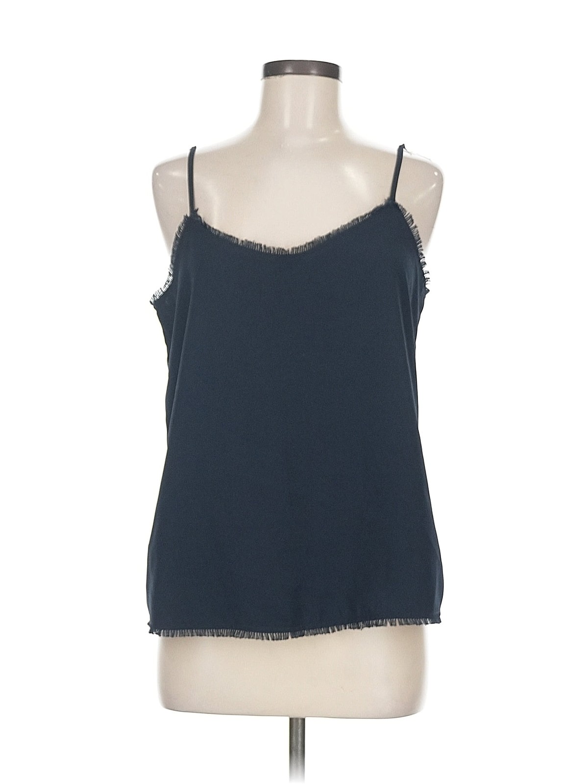 Mango Women Blue Sleeveless Top 8