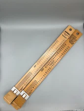 Vintage Ritz and Apex Shoe Measuring Stick (2 Sticks) (IN VERY GOOD CONDITION)