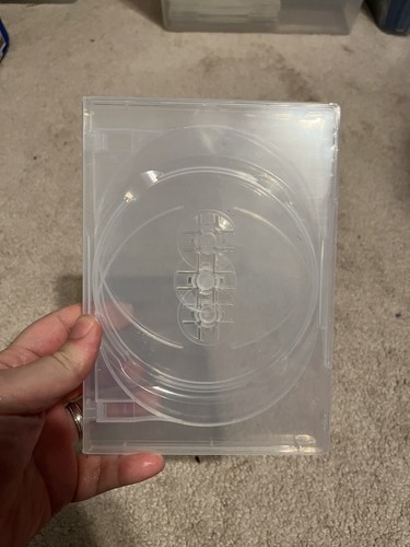 4 Disc DVD Case Clear