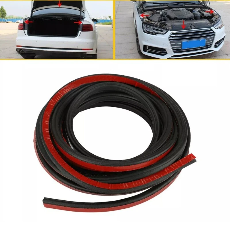 53ft Car Door Seal Strip Universal Car Door Weather Stripping Rubber Seal Strip - Image 2 of 4