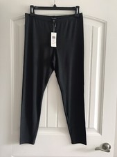NWT EILEEN FISHER STRETCHY JERSEY ANKLE LEGGING PULL ON PANTS SZ L/G