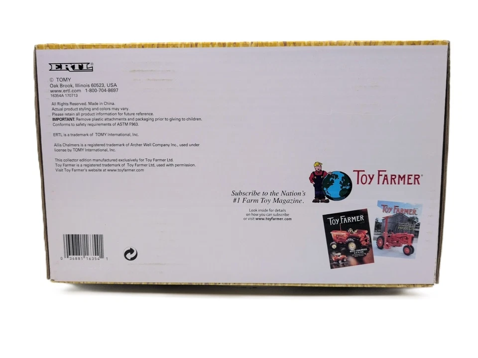 1/16 Allis Chalmers D-21 Wide Front Tractor, 2017 Toy Farmer - Image 4 of 4