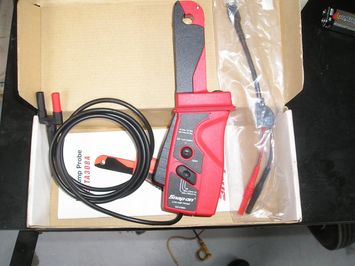 Snap on Low Amp Clamp Probe EETA308A Snap-on for sale online Snap on Low Amp Clamp Probe EETA308A Snap-on for sale online