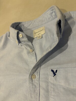 American Eagle Hemd Gr. M Slim Fit blau Wie Neu