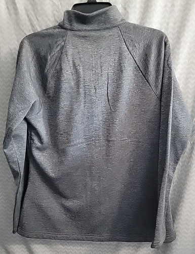 Under Armour Golf ColdGear Gray Sweatshirt Women's Large Full Zip Jacket - Picture 2 of 2