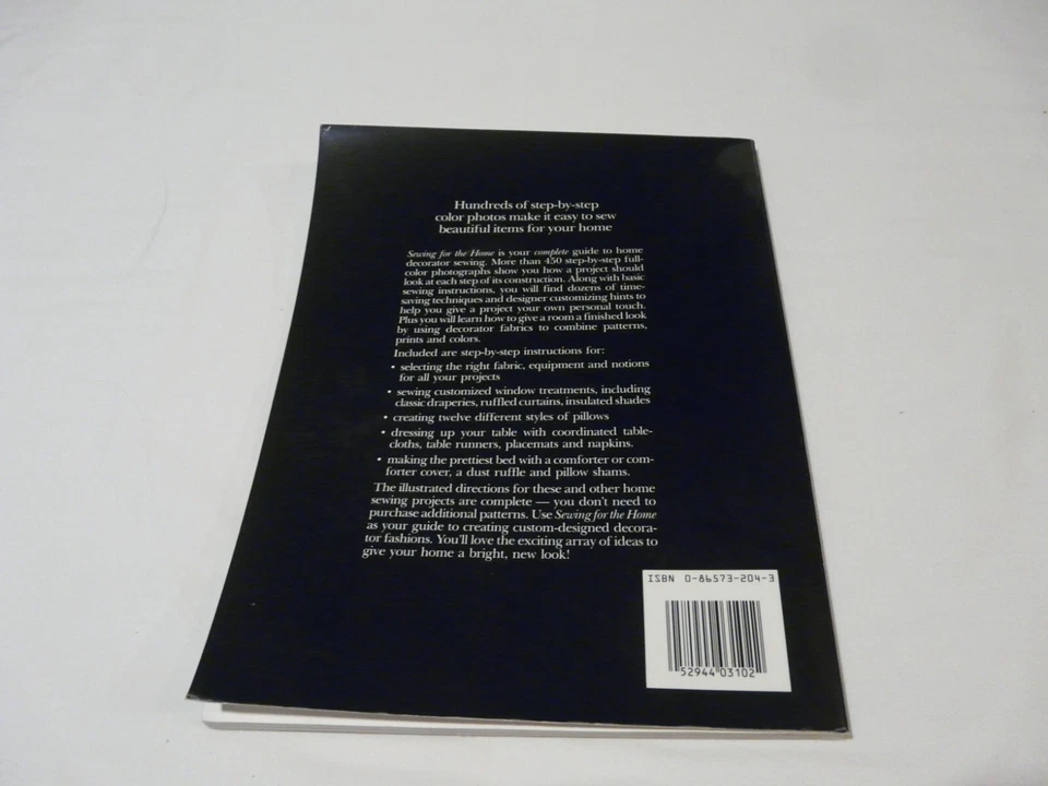 Singer Sewing Reference Library Sewing for the Home Softcover 1988 128 pages - Image 3 of 4