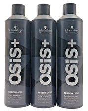 Schwarzkopf OSIS Session Label Texture Hairspray 14.7 oz "Pack of 3"