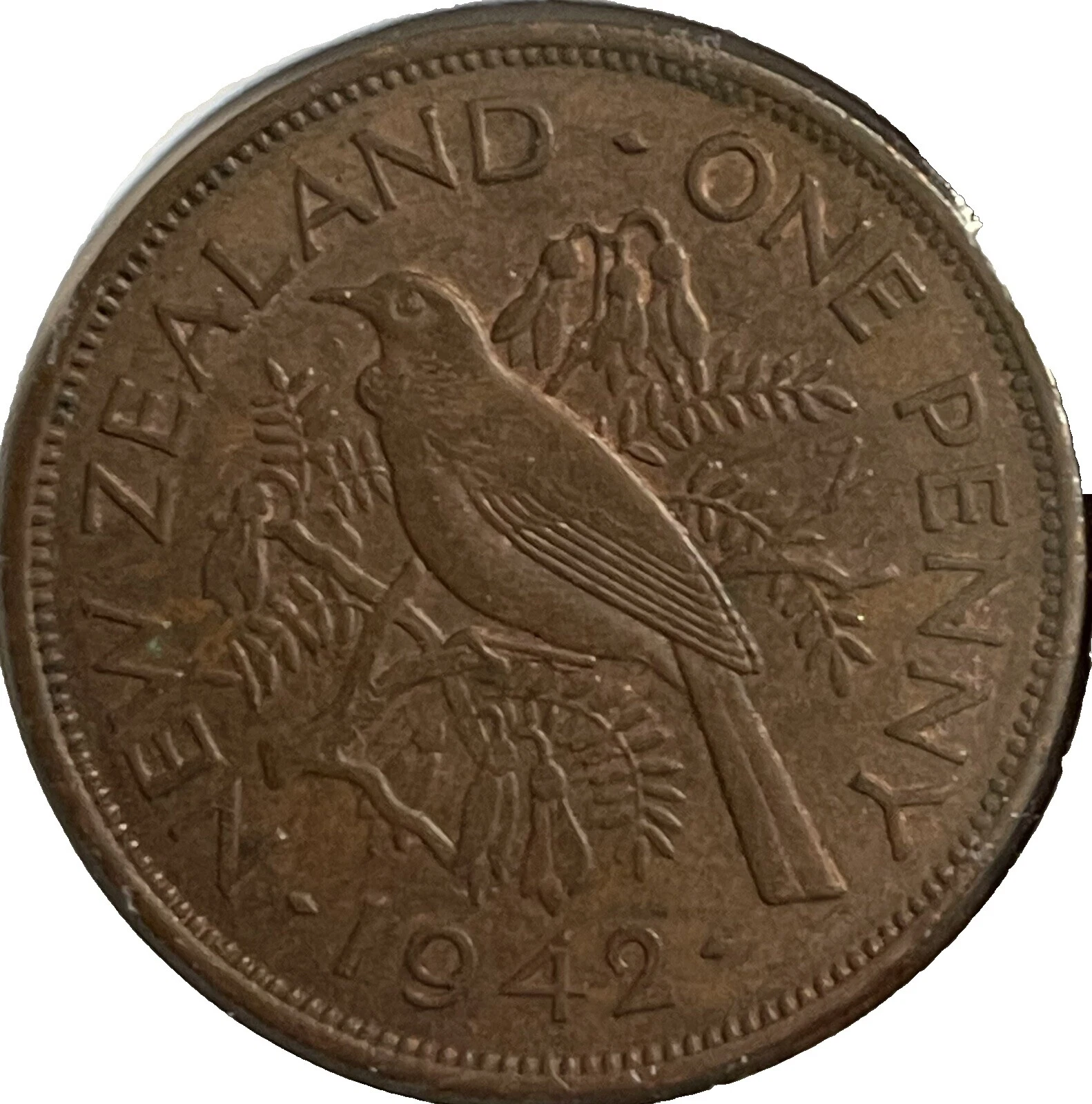 1942 Year New Zealand Coins