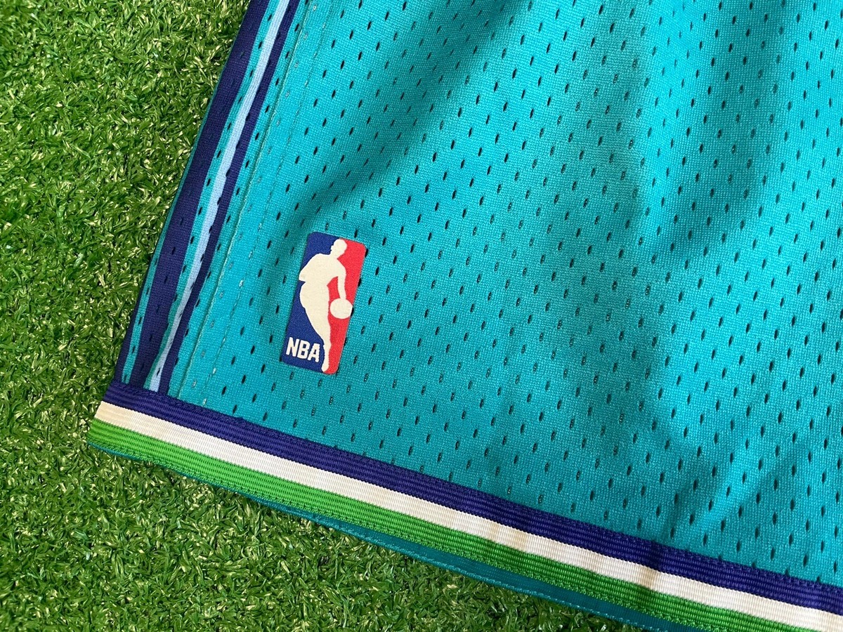 Charlotte Hornets Retro Vintage Mitchell Ness Swingman Shorts NBA