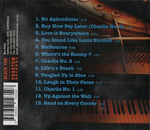 WHITLAMS - ETENAL NIGHTCAP (CD, 1997, Black Yak, Phantom) 13 Tracks VGC - Picture 2 of 3