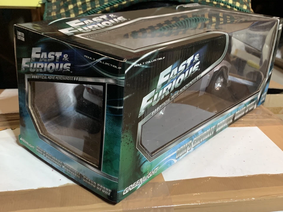 Dom’s Chevrolet Corvette Grand Sport 1:18 Limited Edition Fast & Furious - Immagine 2 di 4