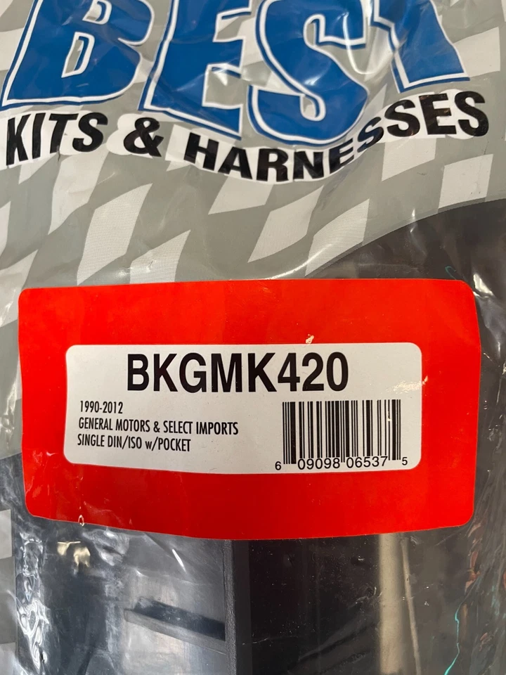 Best Kits BKGMK420 Single DIN Installation Kit - Image 4 of 4