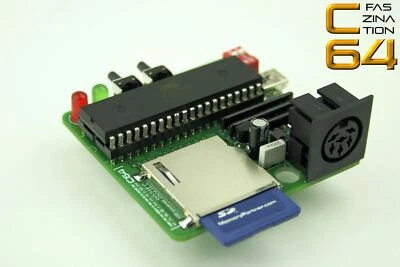 Fascino C64 | SD2IEC Mini: scheda SD su Commodore 64, ricambio floppy | #2150