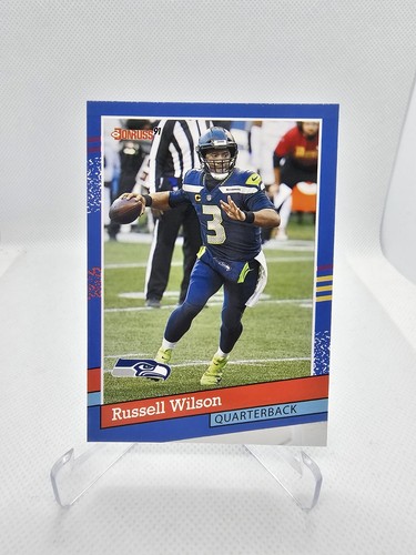Patch Russell Wilson 2020 Select Silver - /75 - Seahawks Broncos
