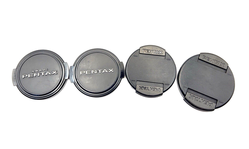 Pentax Lens Caps Genuine Original X2 49mm & 52mm & 58mm Lot Rare Vintage