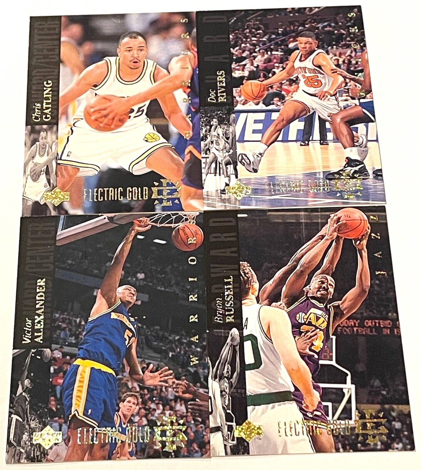 1993-94 Upper Deck SE Basketball Electric Court GOLD Singles, Complete Your Set