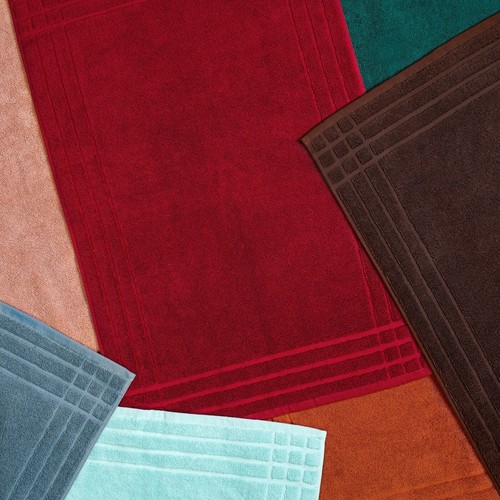 Combed Cotton Bath Mats Set, Soft Absorbent Bathroom Mats, Thick 900 GSM No Lint - Picture 51 of 61