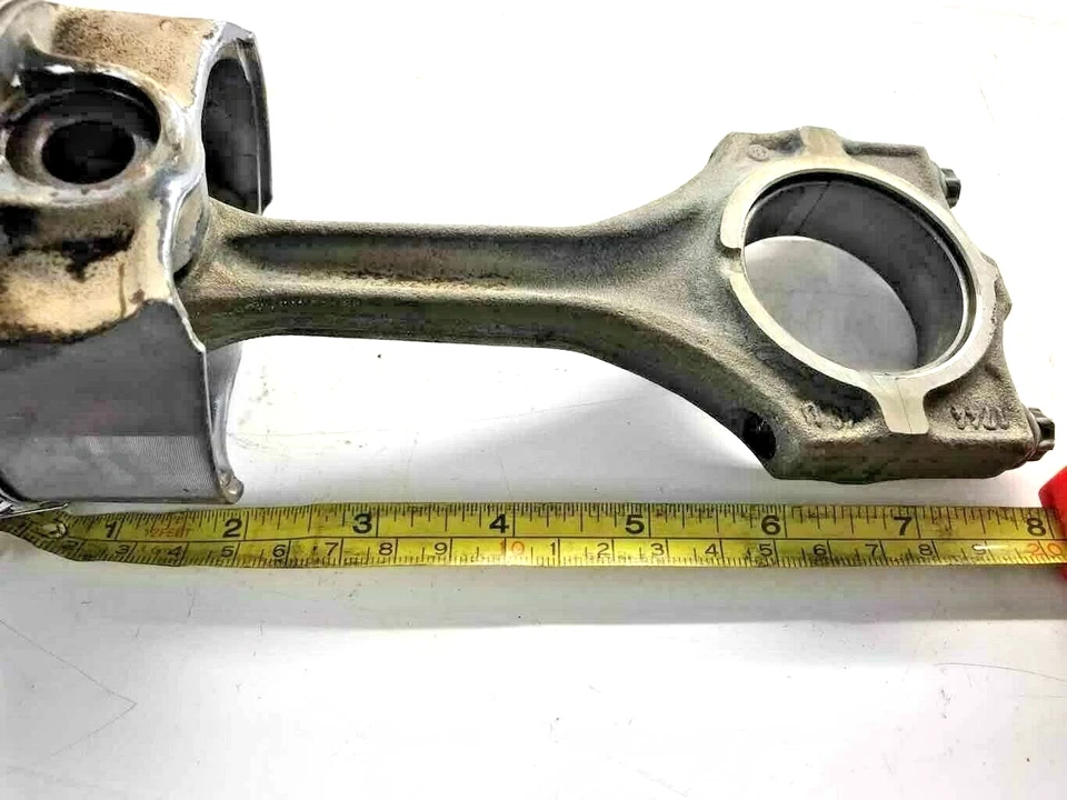 BMW 528I 1997 anillo de pistón del motor y varilla de conexión conjunto de 2 piezas usado Foto 3 de 4