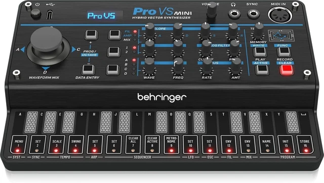 Behringer Pro VS Mini Hybrid Vector Synthesizer NEW
