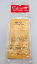 25 Comic Parking Tickets Violation Pad Loftus Novelty, Joke